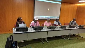 La Croix-Rouge Togolaise et celle du Nigéria partagent leurs expériences aux évènements parallèles de la 24e Assemblée générale du Mouvement à Genève.